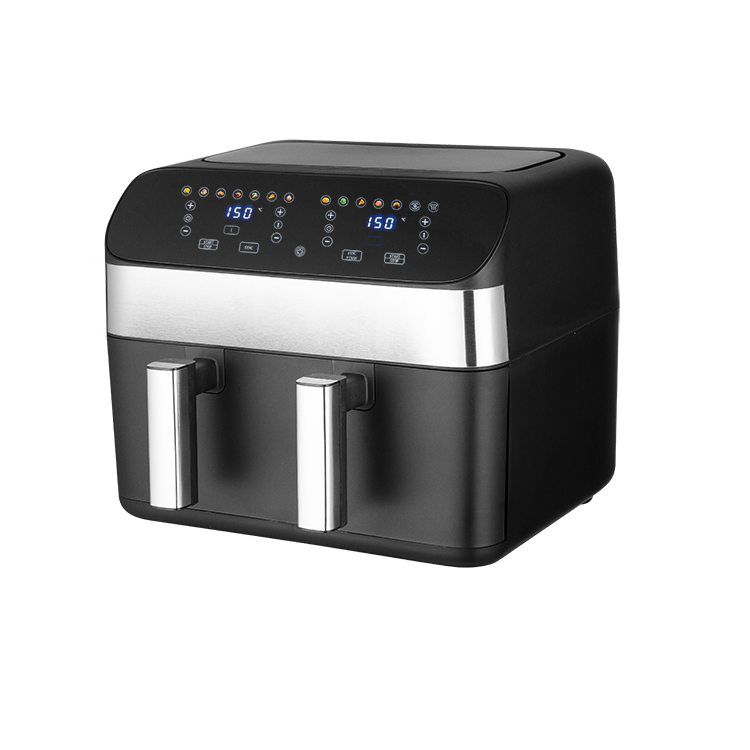 Double-basket Air Fryer 9L